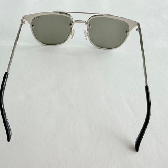 QUAY Private Eyes Silver/Violet Mirror Sunglasses Large Unisex main image 8